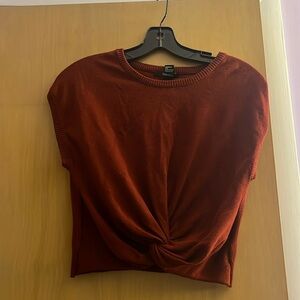 Maroon Top- Size Small
